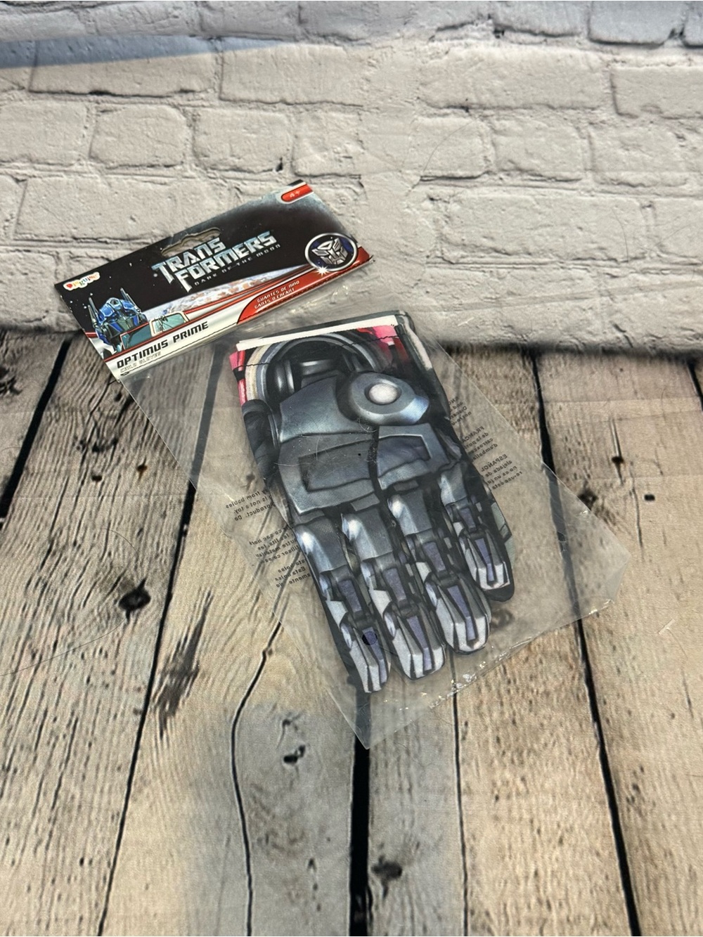 Transformers Optimus Prime Kids Halloween Costume Gloves